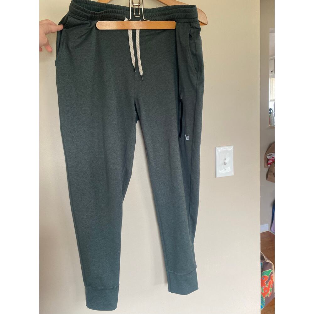 Mens Vuori Joggers Green Size M